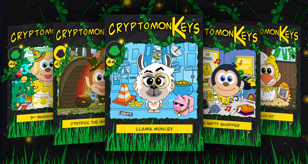 Freely Distributed BANANO-themed NFTs: cryptomonKeys Update #26